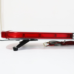 Barra de Luces LED Estroboscópica Roja y Azul BIAOCHI, 120 cm, <span class=keywords><strong>Baliza</strong></span> de Seguridad para Camiones, Ambulancias, Sirena, Altavoz, Alerta de Seguridad para Accord - Product Image 4