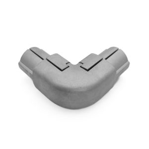 Fabrik Präzisions produktion Aluminium Vierkant rohr verbinder Zweiwege 90-Grad-Innenverbindung - Product Image 2