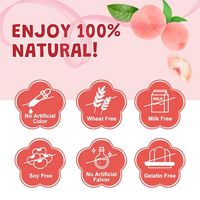 OEM Private Label Gommes Probiotiques pour Enfants 5 Milliards UFC Prébiotiques Vitamine C Zinc Digestion Immunité 90 Pièces