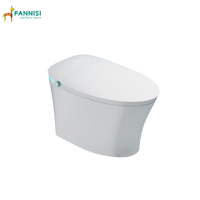 Offre Spéciale : Cuvette de toilettes électrique intelligente en céramique avec capteur de pied et nettoyage automatique pour salle de bain