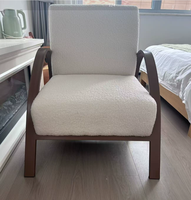 Fauteuil simple STG de style rétro européen et américain, style médiéval, vintage, décontracté, avec structure en acier, pour la maison