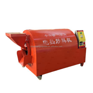 Machine à rôtir les arachides semi-automatique électrique pour la production d'huile, machine à rôtir le sésame pour la production d'huile - Product Image 1