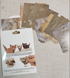 สินค้าขายดี ชุดทำเอง แมวน้อยกระดาษพับ โอริกามิรูปทรงเรขาคณิต สำหรับเด็ก 50 ชิ้น อายุ 7-14 ปี <span class=keywords><strong>กล่อง</strong></span>สีขาว - Product Image 6