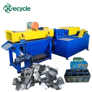 Scrap Small Type Lead Acid Battery Recycling Machine