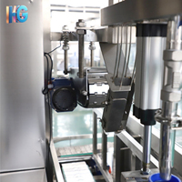 Machine de remplissage d'eau à grande vitesse de 5 gallons, ligne de production entièrement automatique pour l'embouteillage d'eau potable pour les usines d'eau