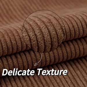 Vải nhung tăm polyester mềm mại, không thấm nước, màu sắc tùy chỉnh, cung cấp trực tiếp từ nhà máy, dùng cho quần áo và bọc ghế <span class=keywords><strong>sofa</strong></span> - Product Image 2