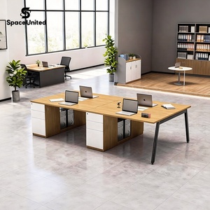 Meubles <span class=keywords><strong>de</strong></span> bureau <span class=keywords><strong>de</strong></span> conception <span class=keywords><strong>de</strong></span> poste <span class=keywords><strong>de</strong></span> <span class=keywords><strong>travail</strong></span> ouvert SpaceUnited, bureau à 4 places, bureau <span class=keywords><strong>de</strong></span> bureau commercial - Product Image 1