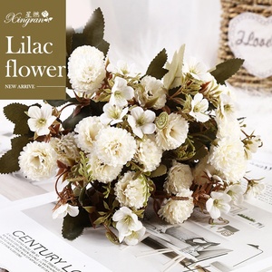 Flores Artificiales <span class=keywords><strong>de</strong></span> 6 Colores, Lila <span class=keywords><strong>Antigua</strong></span> para Decoración <span class=keywords><strong>de</strong></span> Bodas, Camino <span class=keywords><strong>de</strong></span> Boda, Decoración <span class=keywords><strong>de</strong></span> Techo - Product Image 4