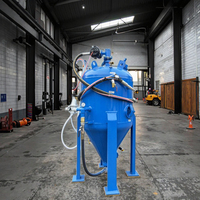 Machine de sablage manuelle sans poussière de qualité industrielle avec moteur à jet céramique pour l'élimination de la rouille et le nettoyage des métaux