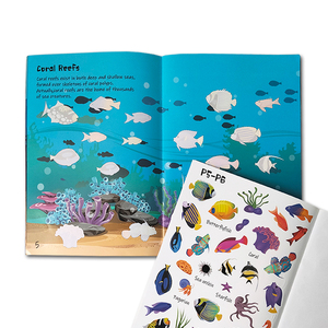 <span class=keywords><strong>Livre</strong></span> d'autocollants personnalisé pour enfants, <span class=keywords><strong>livre</strong></span> d'activités sur le thème des autocollants pour enfants, pour les tout-petits et les enfants - Product Image 1
