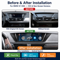Reproductor Multimedia para Auto con Qualcomm Android 8.8 pulgadas ID6 ID7 ID8, CarPlay Inalámbrico para BMW Serie X1 E84 2009-2015, Radio, DSP, GPS, Navegación