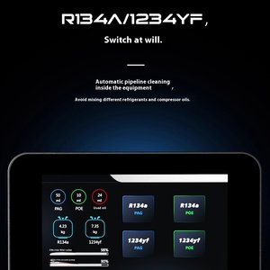 Merveilleuse machine à réfrigérant entièrement automatique de <span class=keywords><strong>climatisation</strong></span> <span class=keywords><strong>automobile</strong></span> X849 avec réfrigérants à double système R134a et 1234yf - Product Image 4