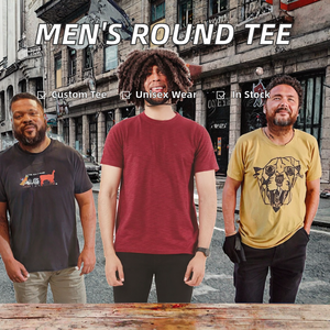 Camiseta de Cuello Redondo Plateada para Hombre, Anti-UV, Transpirable, Ecológica, con Impresión Personalizada, Múltiples Materiales, Ropa Urbana, Venta al Por Mayor - Product Image 2