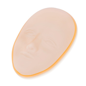 5D Silicone Face Tattoo <b>Training</b> <b>Head</b> Permanent Makeup Lip Eyebrow Practice Skin Model for PMU Students - Product Image 5