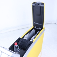 Accoudoirs arrière en alliage d'aluminium de haute qualité pour l'intérieur de voiture, console centrale avec table escamotable, kits intérieurs pour véhicules professionnels/luxe