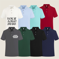 Kaos Polo Pria Stylish dan Keren, Antibakteri, Bernapas, Menyerap Keringat, Kaos Polo Kasual Bisnis, Bordir Custom.