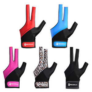 Guantes de Billar de Dos Dedos, Alta Elasticidad, Transpirables, Ligeros, Absorbentes de Sudor, de Secado Rápido, Antideslizantes, Unisex - Product Image 1