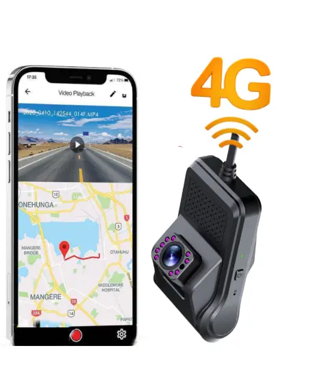 JX16 JC400D Zweikanal-WIfi-Hotspot Live-Video-Tracking GPS-Dash-Cam mit Tracking-Plattform für PKW