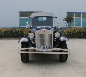 Voiture de golf antique classique Transport spécial électrique Véhicule touristique à piles pour l'extérieur - Product Image 1