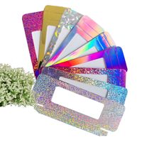 Caja de Papel Ecológica para Lentes de Contacto de Color Personalizado, Caja de Embalaje de Lentes de Contacto Cosméticas con Forma Única, Venta al por Mayor de Fábrica