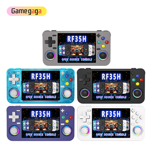 เครื่องเล่นเกมพกพา RF35H หน้าจอ IPS 3.5 นิ้ว ระบบโอเพ่นซอร์ส หน่วยความจำ 128GB เกมส์มากกว่า 18000 เกม ชิปประมวลผล Rk3326 แบตเตอรี่ 4000mAh แรม 1+4GB - Product Image 1