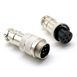 GX16 connector M16 connector 2pin 3pin 4pin 5pin 6pin 7pin 8pin 9pin 10pin connector male and femal