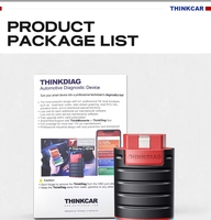 (bssy)THINKDIAG Système complet + 15 logiciels de réinitialisation, 1 an de mise à jour gratuite, scanner OBD2, lecteur de code OBDII, PK AP200 Easydiag