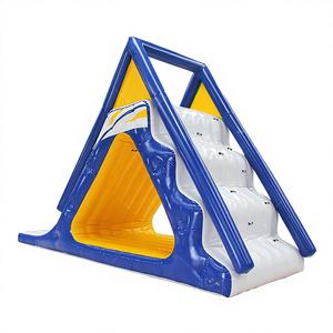 Glissade gonflable personnalisée WINSUN pour parcs aquatiques commerciaux - Matériel PVC Installation facile - Product Image 1