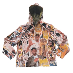 Sweat à capuche surdimensionné en jacquard tissé teint en fil, couleur inaltérable, haute qualité, prix usine, faible MOQ, personnalisable pour l'automne - Product Image 1