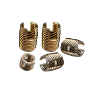 Stainless Steel Fasteners Self Tapping Threaded Insert With Three Borings 307 Thread Insert Factory Mechanical Equipment