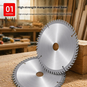 Lame de scie à découper le contreplaqué de qualité industrielle, 4, 7 et 10 pouces, en alliage professionnel pour le travail du bois, pour meuleuse d'<span class=keywords><strong>angle</strong></span> - Product Image 3