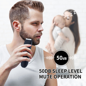 Recortador eléctrico de pelo de ingle para hombre, máquina de afeitar de bola higiénica, impermeable, en húmedo y seco - Product Image 6