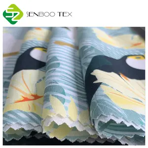 New Collection Digital Animal Print Oekotex 100 Bamboo Fabric Manufacture Used For Shirt