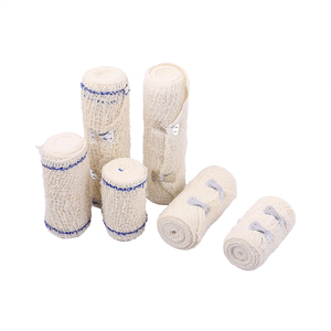 Natural White Spandex Crepe Bandage for Wound Fixed, Elastic Bandage, Cotton Crepe Bandage With <b>Clips</b> - Product Image 5