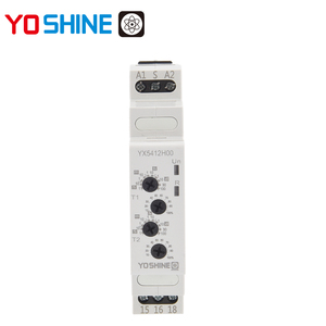 Yoshine Ac12 V/24V/110V/220V Dc 12V/24V 10a/16a Dpdt Verzegelde Miniatuur Dual Time Cycle Cyclische Vertragingstijdrelais - Product Image 5