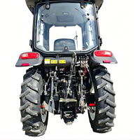 Tracteur à roues d'occasion Lovol 100 CV 4x4 M1004-3X avec cabine, moteur et boîte de vitesses Weichai, origine Shandong, 0-2000 heures, 540/1000 tr/min PTO