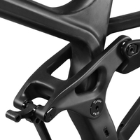 Cadre de vélo tout-terrain en carbone BSA 29 pouces, modèle