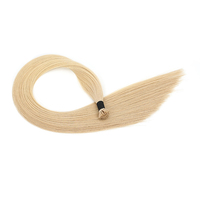 Meilleure vente 100% vierge indienne Remy Extensions de cheveux I-Tip Hair brésilien K Tip/U Tip/I Tip Extension de cheveux Salon professionnel
