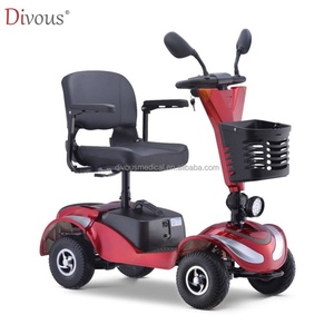 Scooter Eléctrico Plegable de Cuatro Ruedas para Personas Mayores - Product Image 4
