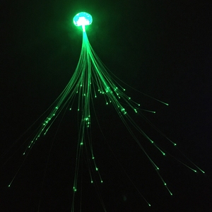 Nhiều màu ánh sáng-up <span class=keywords><strong>LED</strong></span> sợi quang tóc barrette cho Rave bên - Product Image 3