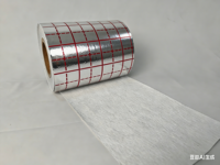 Film en VMPET enduit de PE à 6+3 grilles pour la lamination de mousse EPE, sous-couche réfléchissante