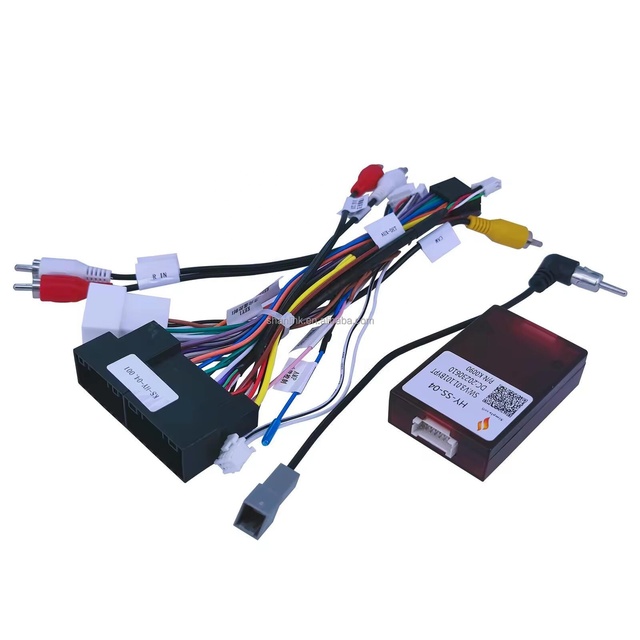 CAN Bus Decoder Car Android Radio 16PIN Cable Wiring Harness Adapter Canbus Box for Hyundai IX35 Sonata for Kia Caren K7