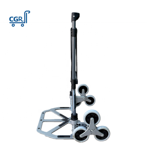 Carretilla <span class=keywords><strong>de</strong></span> Plataforma Plegable Industrial <span class=keywords><strong>de</strong></span> Aluminio OEM, Carretilla <span class=keywords><strong>de</strong></span> <span class=keywords><strong>Mano</strong></span> y Trolley con 2 Ruedas, Vagoneta para Camping - Product Image 4