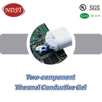 Gel Sealant Konduktif Termal NDST Dua Komponen 1.5-2 W/mK Kinerja Tinggi untuk Pembuangan Panas Peralatan Elektronik