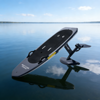 Planche de surf électrique en fibre de carbone 8000W avec télécommande, batterie haute performance 48V et garantie d'un an
