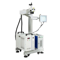 Nouveau JL -- UV Flying Marking Machine 3W 10W Lasers En Acier Inoxydable Imprimante À Jet D'encre QR Code Graveur DXF PLT BMP AI DWG Lecteur DST