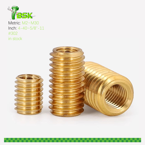 Vente en gros M3 M4 Écrous d'insertion de <span class=keywords><strong>meubles</strong></span> fendus à filetage en bois en acier inoxydable Écrous réducteurs pour équipement mécaniqueInserts filetés - Product Image 5