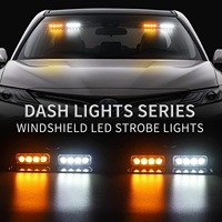 Neues 2-in-1 LED-Warnblinklicht für die Front, 12V 16W Blinkende Notfallbeleuchtung für Autos aus Guangzhou