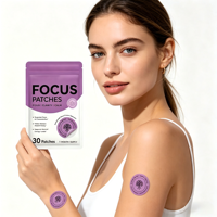 Patch Concentration Personnalisé OEM aux Herbes Naturelles pour Améliorer l'Apprentissage et la Concentration au Travail