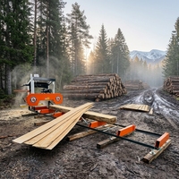 Scierie portative WEMAX avec rail extensible pour la coupe de longs bois